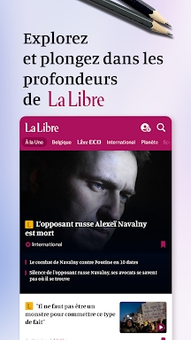 La Libre screenshots