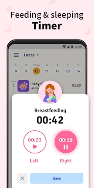 Baby Tracker - Breastfeeding screenshots