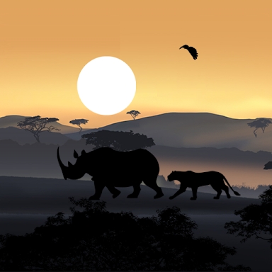 African Sunset Live Wallpaper screenshots