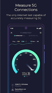 Speedtest by Ookla screenshots