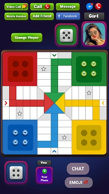 Online Ludo Game with Chat screenshots