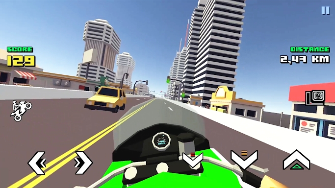 Blocky Moto Racing: Bike Rider screenshots