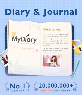 My Diary - Daily Diary Journal screenshots