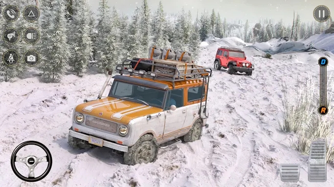 Offroad Snow Mud Truck Runner screenshots
