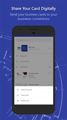 BizConnect - Card Scanner screenshots