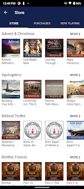 Catholic Study Bible App screenshots