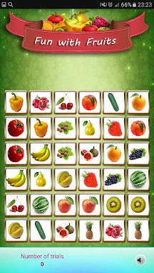 Fun With Fruits Matching Game screenshots