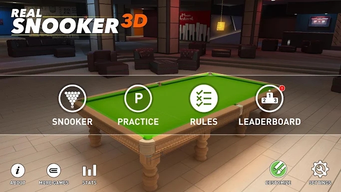 Real Snooker 3D screenshots