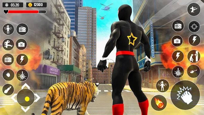 Superhero Spider Games Offline screenshots