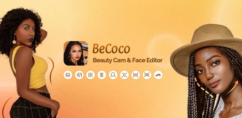 Becoco: Selfie Camera & Editor screenshots