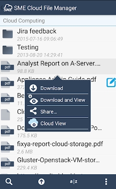 File Fabric Multi-Cloud File M screenshots