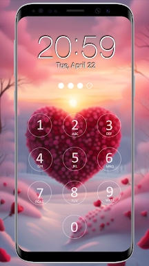 Heart Lock Screen screenshots