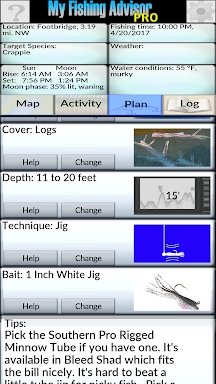 My Fishing Advisor screenshots