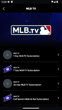 MLB Play screenshots