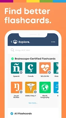 Brainscape: Smarter Flashcards screenshots