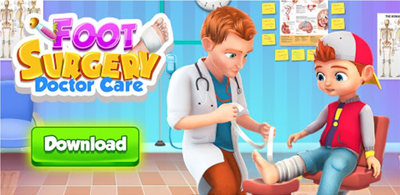 Foot Doctor ASMR Offline Games screenshots