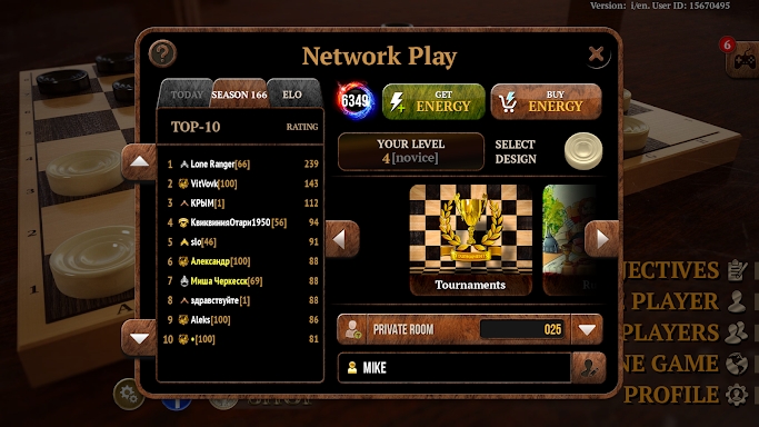 Checkers Online Elite screenshots