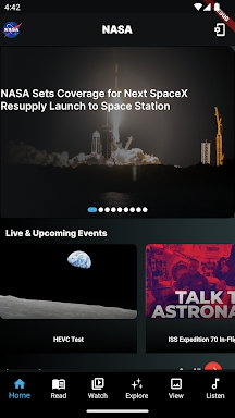 NASA screenshots