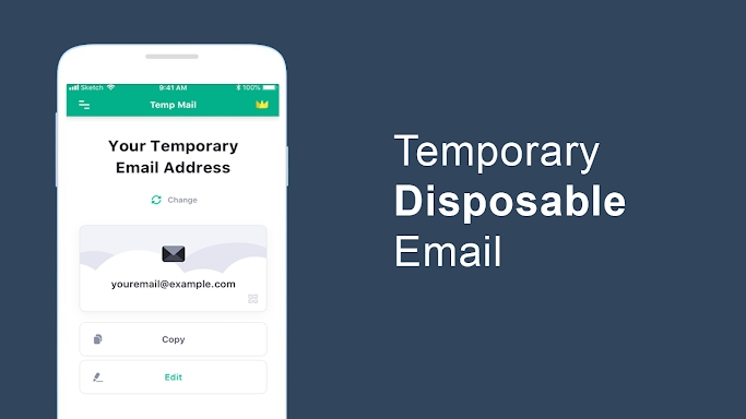Temp Mail - Temporary Email screenshots