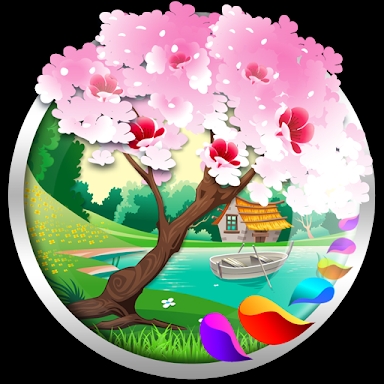 Spring and Easter Live Wallpaper + Tamagotchi Pet screenshots