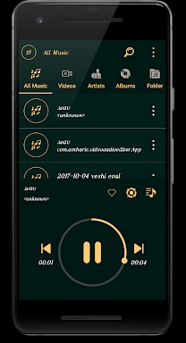 Music and HD Video Player Editor screenshots