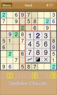 Sudoku Classic screenshots