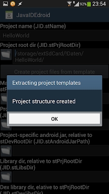 JavaIDEdroid screenshots