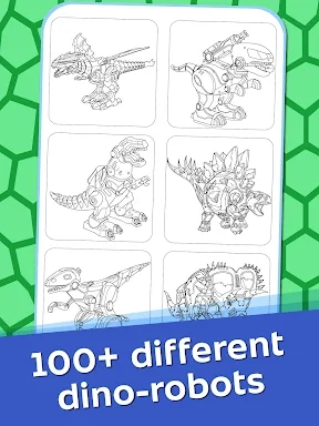 Dino Robots Coloring for Boys screenshots