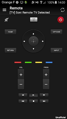 Remote for Sony TV screenshots