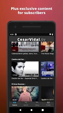 César Vidal TV screenshots