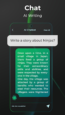 Ask Me Anything - AI Chatbot screenshots