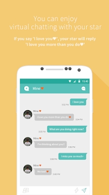 Mydol - Virtual chat, Chat bot screenshots