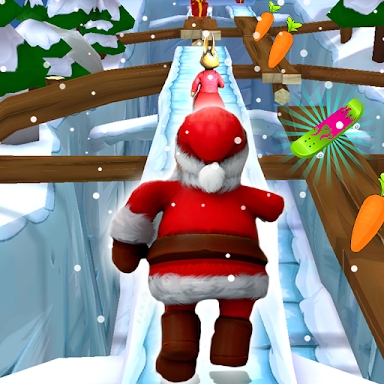 Subway Santa Runner Game 2022 screenshots